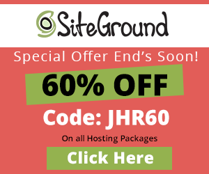 60% Off Siteground