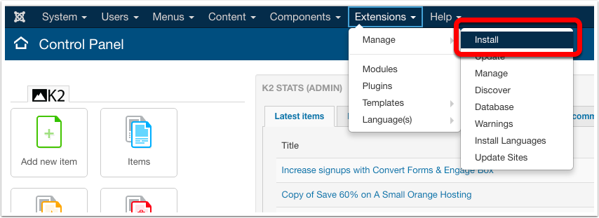 install joomla extension 854x311