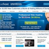 Bluehost Homepage