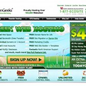 GreenGeeks Homepage